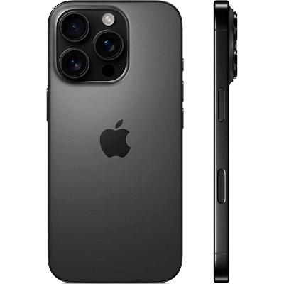 Смартфон Apple iPhone 16 Pro 256 ГБ черный титан